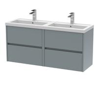 1200 W/H 4-Drawer Unit & Double Basin