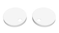 Toilet Seat Cover Caps White (NCH198)