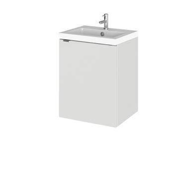 Furniture Fusion Gloss Grey Mist, Brooklyn Grey Avola Modern Sink Vanity Unit Toilet Package