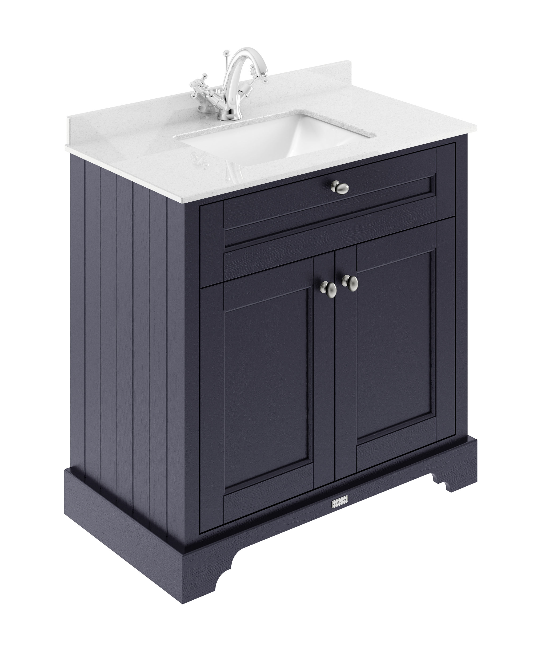 Hudson Reed Marble Top Furniture 800mm Cabinet Marble Top 1TH
