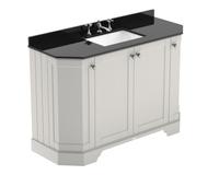1200 4-Door Angled Unit & Marble Top 3TH